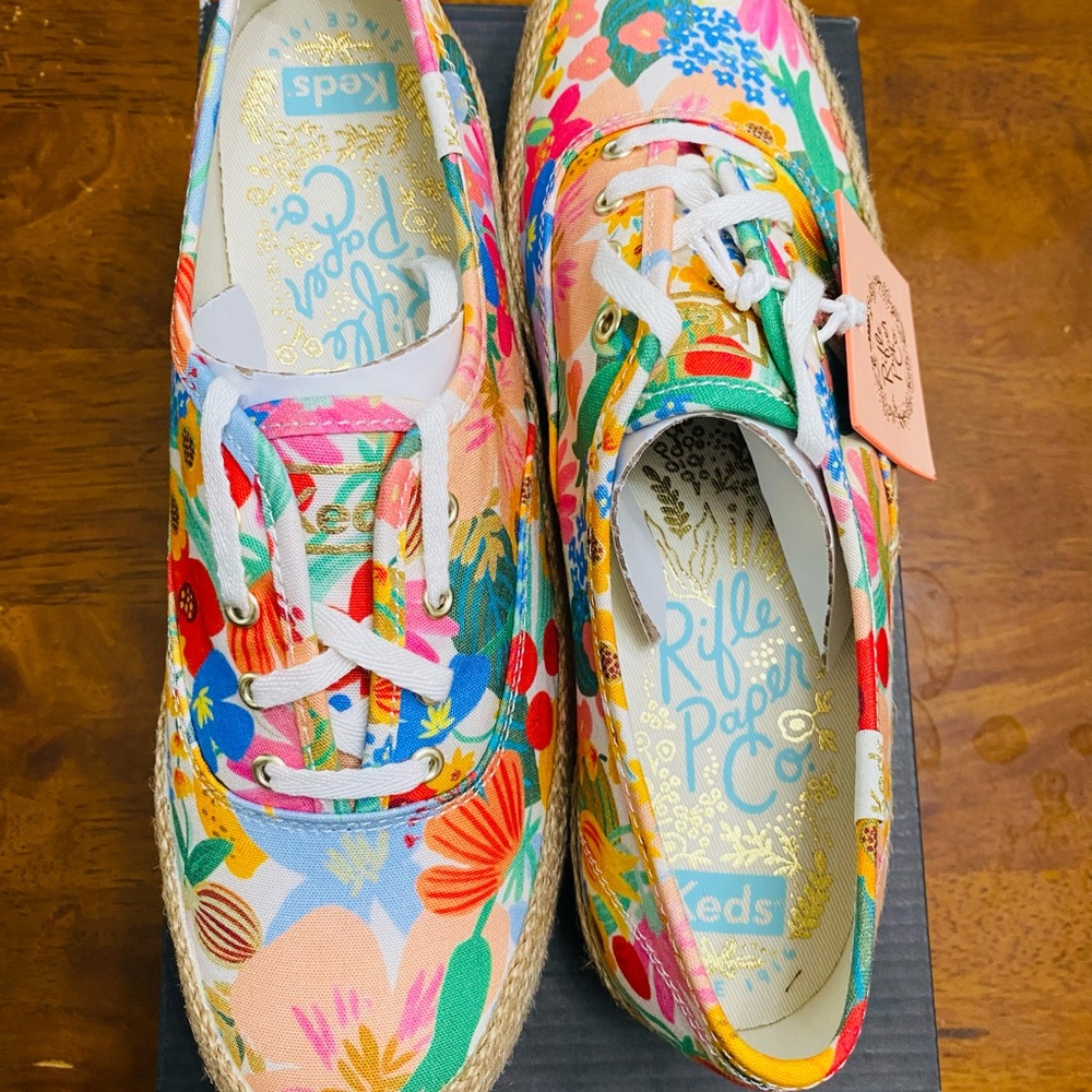 Keds Colorful Floral Sneakers